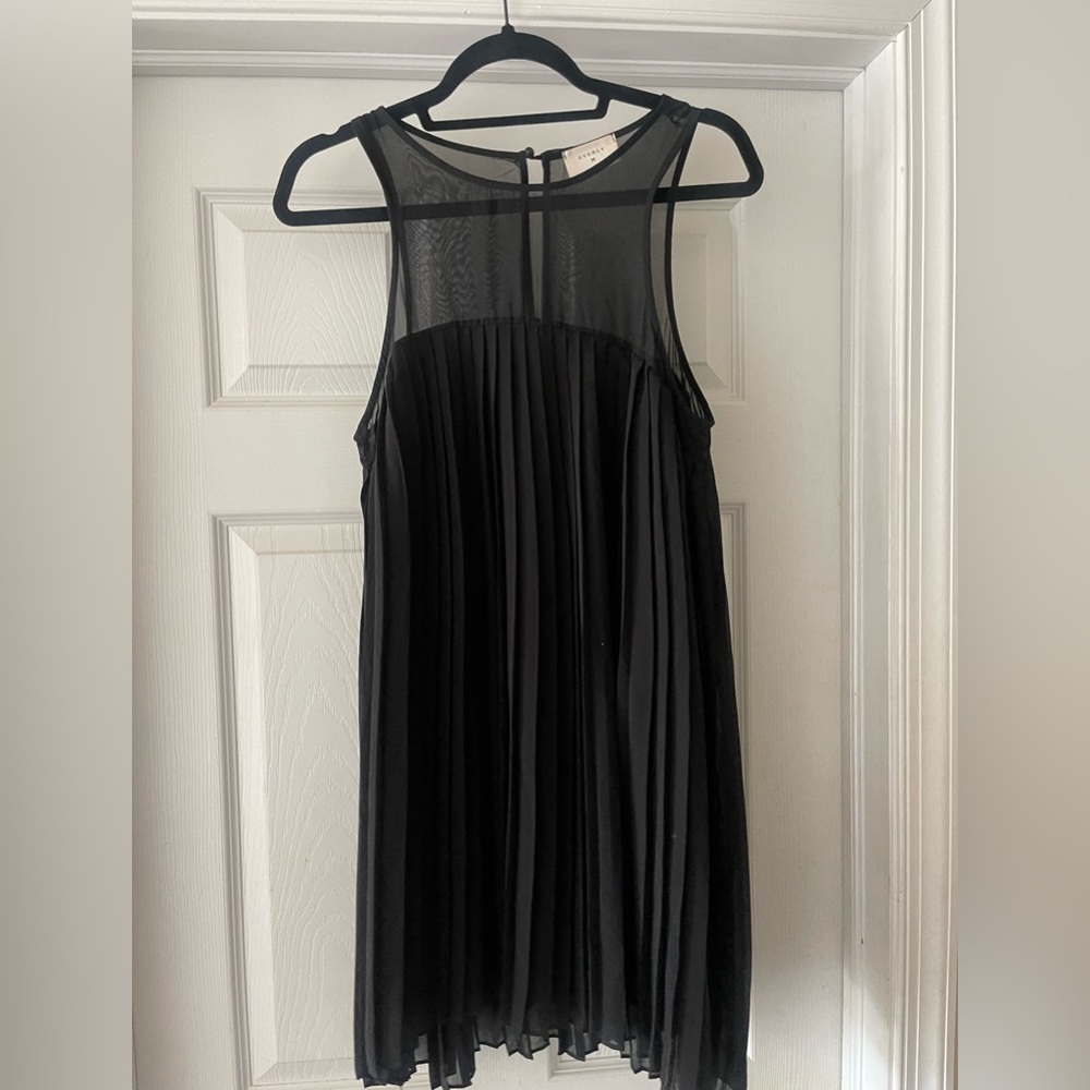 Black flowy dress